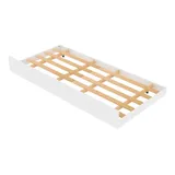 Cama Auxiliar Solteiro Branco