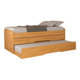 Cama Bibox De Solteiro