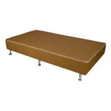 Cama Box Base Especial Hotelaria Orthotel Marrom (100x24)or