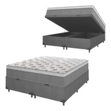 Cama Box Bau Casal