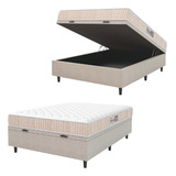Cama Box Bau Colchao