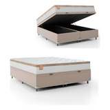 Cama Box Bau Colchao