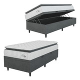Cama Box Bau Colchao
