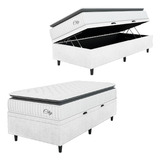 Cama Box Bau Colchao