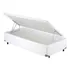 Cama Box Baú Solteiro Corano - 078x188 - Branco