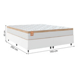 Cama Box Colchao Casal