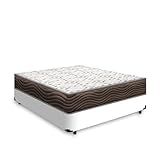 Cama Box + Colchão De Espuma D45 - Iso 150 - Ortobom (branco, Casal)