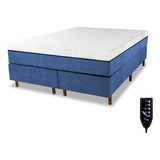 Cama Box Colchao Massageador