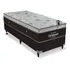 Cama Box E Colchão Sleep King Solteiro (88x188) - Ortobom Cor Marrom
