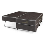 Cama Box Hotel Herval Suite Master 168x188x59 Auxiliar Molas