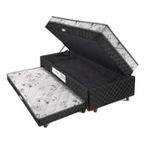 Cama Box Solteiro Com