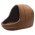 Cama Caminha Toca Iglu Médio Casinha Petliz P/ Cachorro E Gato Pet Cor Marrom