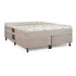 Cama +colchão Castor King Size Pocket Class One Face 193x203 Cor Bege