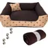 Cama De Cachorro Caminha Pet Pra Cachorro Ou Gato 60x60 Cor Marrom Coroa