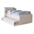 Cama De Solteiro Bibox 2 Gavetas Onix Com Baú - Robel