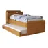 Cama De Solteiro Bibox Onix 2 Gavetas Camaru - Robel