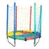 Cama Elástica Pula Pula 1 83m Colorida Nacional Papibrink Cor Da Lona De Salto Quadricolor