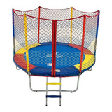 Cama Elastica Pula Pula De Criança 2 44m Henri Trampolim Cor Da Proteção De Molas Multicolorida Cor Multicolorida Cor Da Lona De Salto Azul