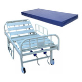 Cama Hospitalar Manual 2 Movimentos Maca Com Colchao D33