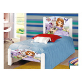 Cama Infantil Solteiro Adesivada