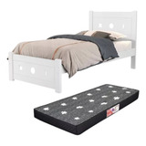 Cama Moderna Colchao Mdf