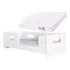 Cama Montessoriana Encanto Branco Com Colchão 158cm