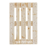 Cama Pallet Solteiro Sem