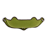 Cama Para Gato Suspensa Ventosa Caminha De Janela Para Gatos Cor Verde
