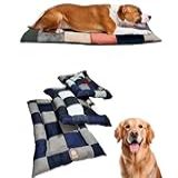 Cama Para Pet Cachorro Gato Tamanho G 0 90x0 60 Cores Variadas Colchonete Cães Médio Grande Almofada Lavavel