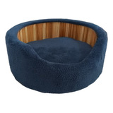 Cama Pet Para Gato Cão Ripado Pinus Interno Luxo 40x18cm
