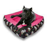 Cama Quadrada Estampada Gg