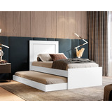 Cama Quarto Solteiro Bibox