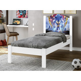 Cama Solteiro Infantil Adesivada