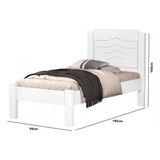 Cama Solteiro Sofia 88