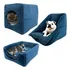 Cama Toca Iglu 3 Em 1 Suede Cachorro Gato Frio Quente Pet G Cor Azul