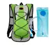 Camelback Térmica De Hidratação Mochila P  Ciclistas Trilha Cor Verde