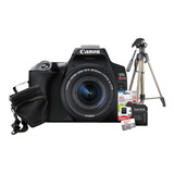 Câmera Canon Sl3 + Lente 18-55mm + Tripé + 32gb + Bolsa Nfe