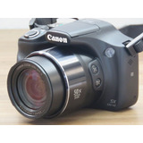 Câmera Canon Sx530hs Wi-fi 16.1mp Zoom 50x + Bolsa + Sd Card