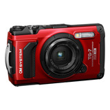 Camera Compacta A Prova Dagua Olympus 4k 12mp Tg-7