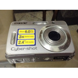 Câmera Cyber Shot Dsc-s500 P/ Reparo Ou Peças. Ler Descrição
