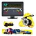 Câmera De Ré Led Borboleta Tela Monitor 4.3° Lcd Ônibus Van