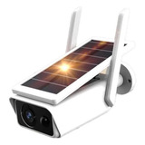 Câmera De Segurança Energia Solar Ip66 Wifi Visão Icess