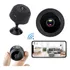 Câmera De Segurança Espiã Mini Wifi Discreta Camera Full Hd Cor Preto