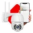 Câmera De Segurança Interna Externa Wi-fi Smart Ip Prova D'água Com Infravermelho Hd App Yoosee Cor Branco Fergusom