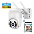 Câmera De Segurança Ip Dome Rotativa A8 Yoosee Ptz Full Hd Bivena