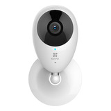 Câmera De Segurança Wi-fi Ezviz C2c 1080p Visão Noturna Inteligente Detecção De Movimento Áudio Bidirecional Armazenamento Em Nuvem E Microsd Até 256gb Integração Com Google E Alexa Cor Branco