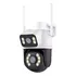 Câmera De Segurança Wifi Smart Camera Ipc-i100 Ip Dual Camera Com Resolução 1080p Branco/preto