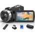 Câmera De Vídeo 8k 64mp Câmera De Vídeo Com Zoom Digital 18x