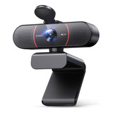 Câmera De Webcam Uhd Emeet C960 4k 8mp Com 2 Microfones E Fo