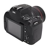 Câmera Digital 4k Ultra Hd Wifi 64mp Zoom óptico De 12x 30x, Foco Automático, Tela Flip De 270 Graus, Câmera Vlogging Com Aplicativo
